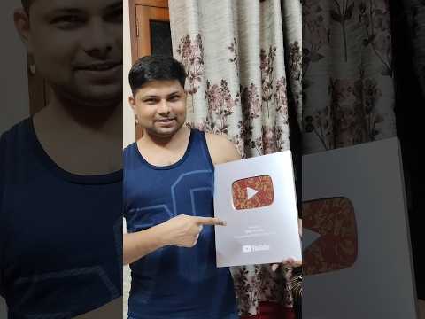 I'm So Excited Finally Got a Silver Play Button | Congratulations Saba Beta for Making Us Happy