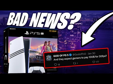 EX GTA DEV GIVES US BAD NEWS ON GTA 6 - PS5 PRO FPS IS WHAT?