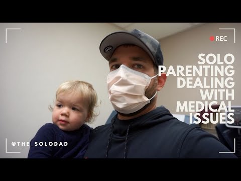 DAY IN MY LIFE//SOLO PARENTING//GOING TO THE URGENT CARE//DEALING WITH MEDICAL ISSUES