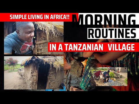 Life in Rural Africa: Grinding Stones & Daily Routines in Naberera Village