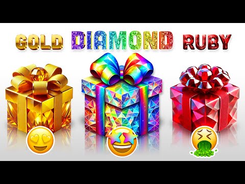 Choose Your Gift...! ⭐️🌈 💖Gold, Rainbow or Ruby | How Lucky Are You? 😱 Quiz Zone