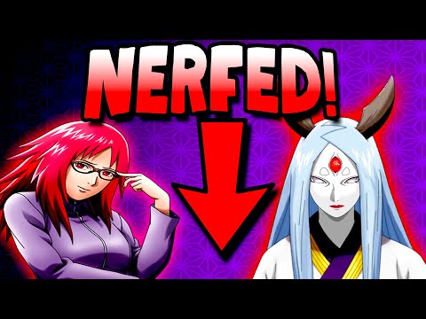 KAGUYA & KARIN NERFED | Balance Patch ver.1.50 - Naruto Storm Connections