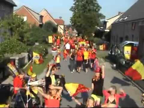 De hele straat zingt de Brabançonne