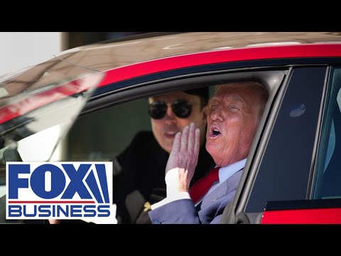 TRUMP BOOSTS TESLA: President takes the driver’s seat in support for Musk