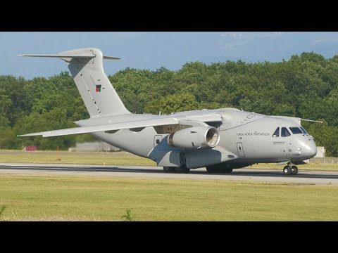 4K | FIRST Embraer KC-390 at Geneva ! PT-ZDK landing & takeoff at GVA/LSGG