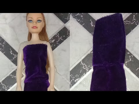 Diy Barbie dress making