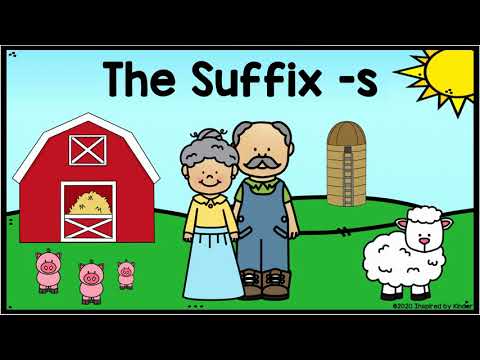 The Suffix -s (Suffixes for Kindergarten and First Grade)