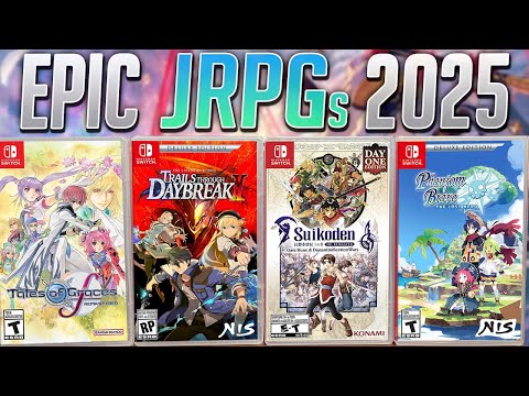 19 EPIC JRPGs You Need in 2025 on Nintendo Switch - PHYSICALLY!