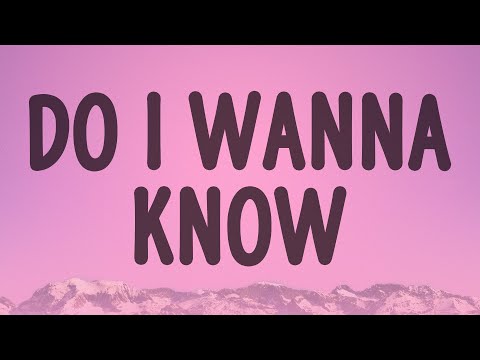 Hozier - Do I Wanna Know? (Lyrics)