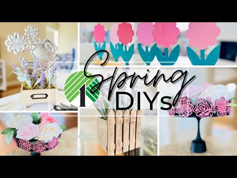 Dollar Tree Spring DIYs | 🌸 Spring Decorations 2023 | Spring DIYs 2023