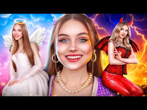 Angel VS Demon Controls My Life || Demure VS Brat