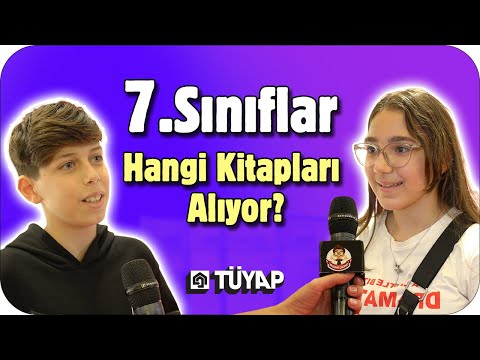 7.Sınıflar En Çok Hangi Kitapları Tercih Ediyor❓ TÜYAP'ta Size Sorduk! 😎