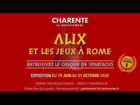 Exposition "Alix et les Jeux à Rome"