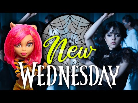 I MADE THE NEW VIRAL WEDNESDAY ADDAMS DOLL!/JENNA ORTEGA MONSTER HIGH DOLL REPAINT by Poppen Atelier