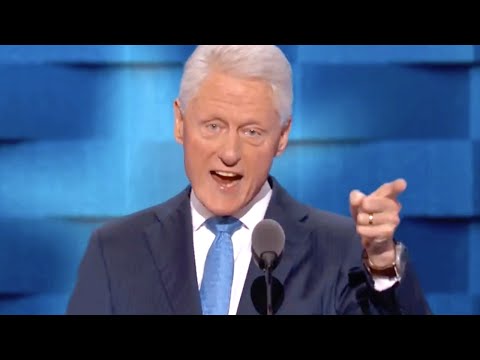 Bill Clinton's Full 2016 Democratic National Convention Speech