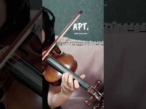 APT. - ROSÉ & Bruno Mars (Violin Cover)