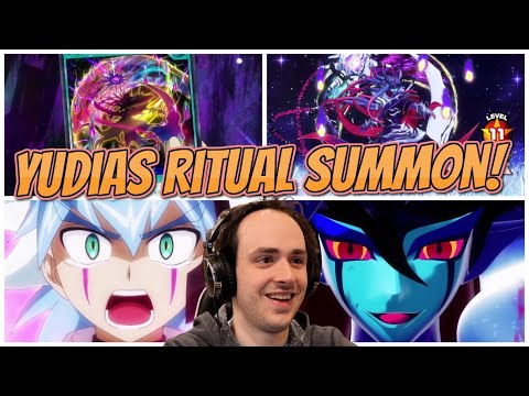 REACTION to Yudias RITUAL SUMMON in Yu-Gi-Oh GO RUSH! (EP 139)