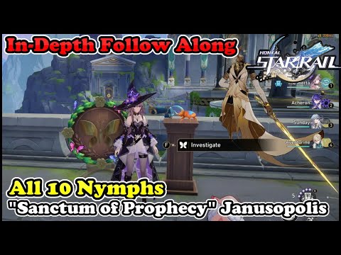 Honkai Star Rail - Sanctum of Prophecy Janusopolis All 10 Nymphs (Sanctum of Prophecy)