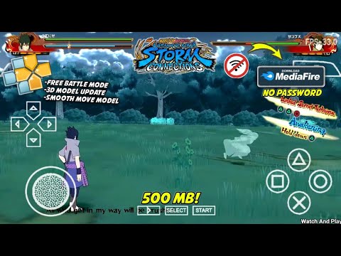 Game Naruto mobile fighter ANDROID PPSSPP Android 3D 2024| Gameplay