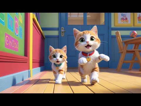 Emma Had a Tiny Cat Rhyme Song | Popular Nursery Rhyme | Educational Kids Songs