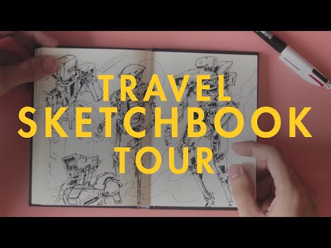 Travel Sketchbook Tour - Italy & UK