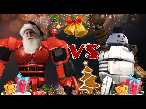 REAL STEEL THE VIDEO GAME/SANTA CLAUS vs SNOWMAN/