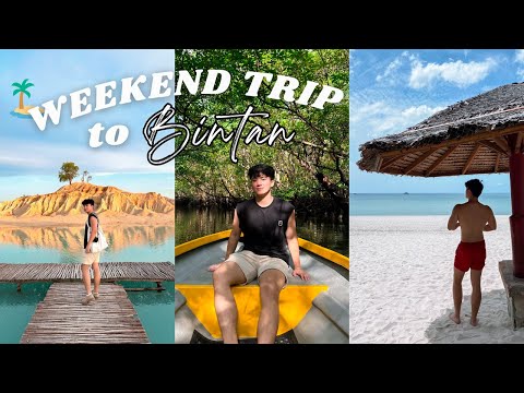 Bintan Travel Vlog: Ultimate Weekend Getaway from Singapore (blue lagoon, sand dunes, mangroves)