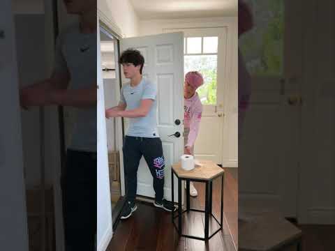 Toilet Paper Prank On My Twin!! 😂