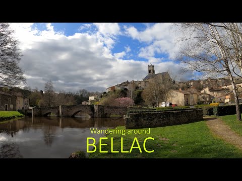 Wandering around Bellac Haute-Vienne, Limousin, France. A flavour of this picturesque town.