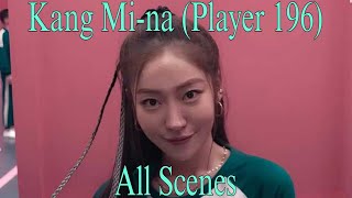 KANG MI-NA(Player 196) all scenes (Squid Game 2)