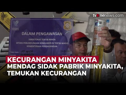 Sidak Mendag ke Gudang Minyakita Ungkap Kecurangan Takaran Produk | OneNews Update