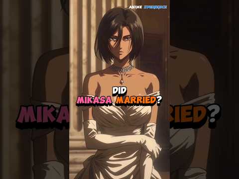 Did Mikasa Marry Jean 🥲 | AOT In Hindi | #anime #shortvideo #aot #mikasa #eren #shorts