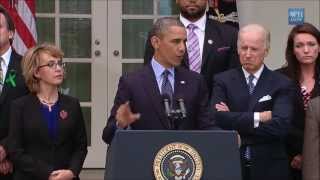 Barack Obama Speaks After Gun Control Fails in the Senate