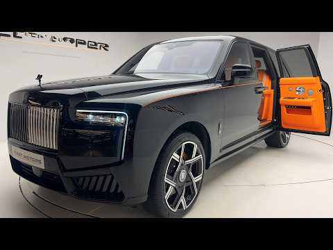 2025 Rolls-Royce Cullinan Black Badge - Interior and Exterior Walkaround 4K