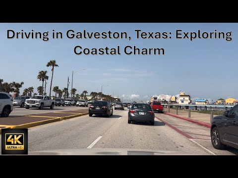 Driving in Galveston, Texas: Exploring Coastal Charm #drivingvideos #galvestontexas #texas