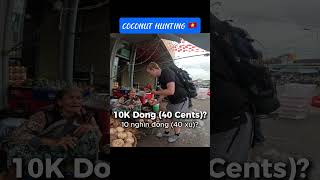 🇻🇳 🥥 Coconut Hunting, Săn Dừa- Dong Ba Market, Hue, Vietnam   #vietnam #foodie #travel #streetfood