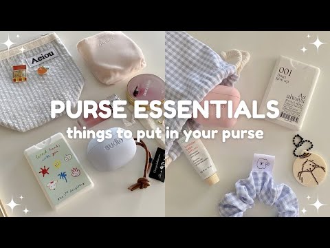 things to put in your purse 👛 purse essentials