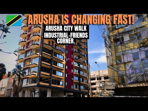 How Arusha Has Changed so Fast?: Walking from Industrial Area to Friends Corner 🌍🚶‍♂️