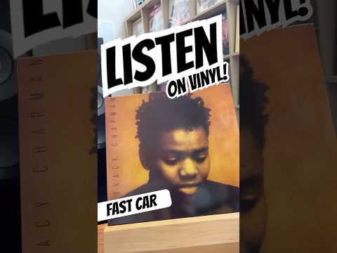 Tracy Chapman: Fast Car on vinyl record 🎶 #vinylrecords #vinylcommunity #vinylcollection