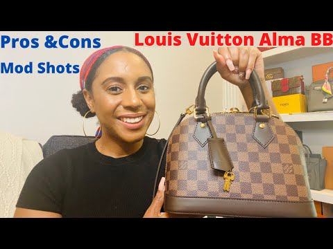 LOUIS VUITTON ALMA BB | Features, Mod Shots, Pros & Cons | Do I Recommend?