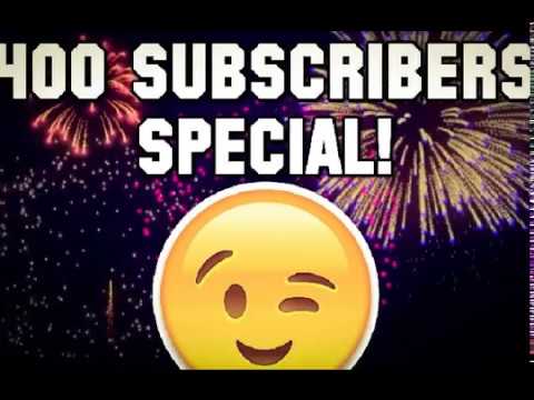 Thanks a Lot for 400 subscribers!!!!Thanks Your Support