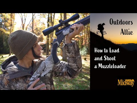 How to Load and Shoot a Muzzleloader | Outdoors Allie