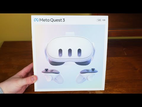 META QUEST 3 UNBOXING! - NO TALKING