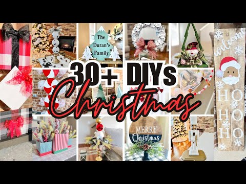 30+ Christmas DIYs 🎅 | Dollar Tree Christmas DIYs | Christmas DIYs