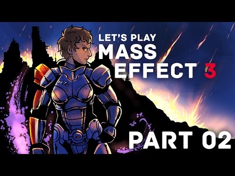 Let's Play Mass Effect 3: Part 02- Life On Mars