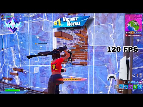 Fortnite Unreal Ranked Reload on PS5 | Controller Gameplay | 120 FPS