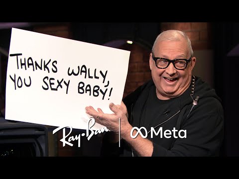 Wally the Cue Card Guy Shows Seth His Daily Routine in Partnership with Ray-Ban Meta