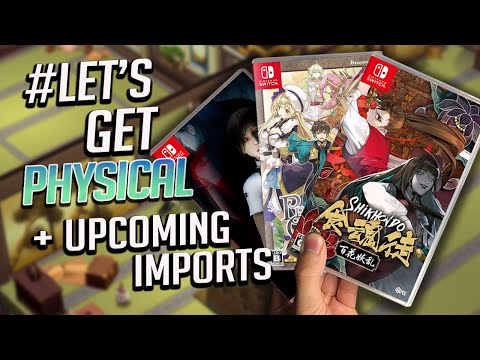 NEW Switch Game Releases + 40 UPCOMING Imports! #LetsGetPhysical