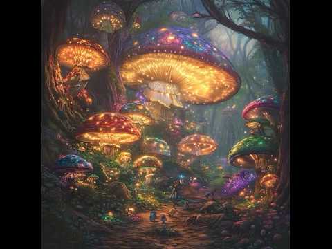 Magical Glow of the Fantasy Forest 🍄✨ | A Mesmerizing Journey #enchantedforest #magicaljourney