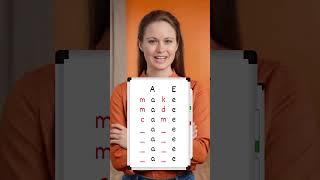 Learn A and E in English Vocabulary | Fill in the Blanks Practice